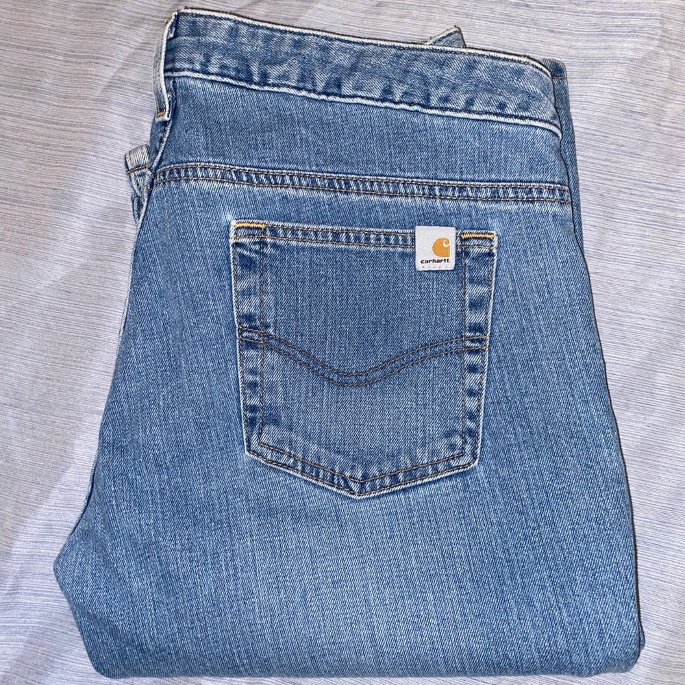 Size 8 Carhartt Curvy Fit Low Rise Jeans